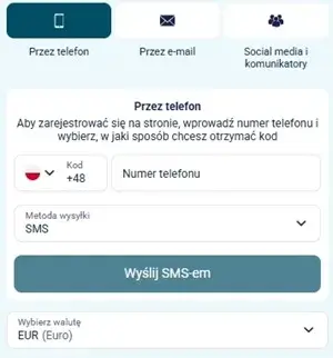 zarejestruj kroki coldbet