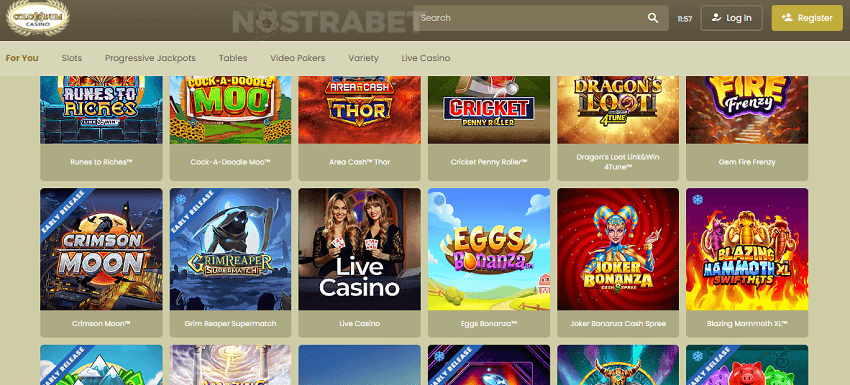 colosseum casino games