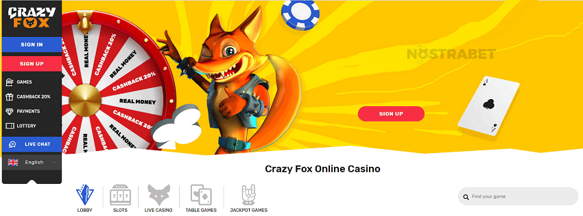Crazy Fox casino