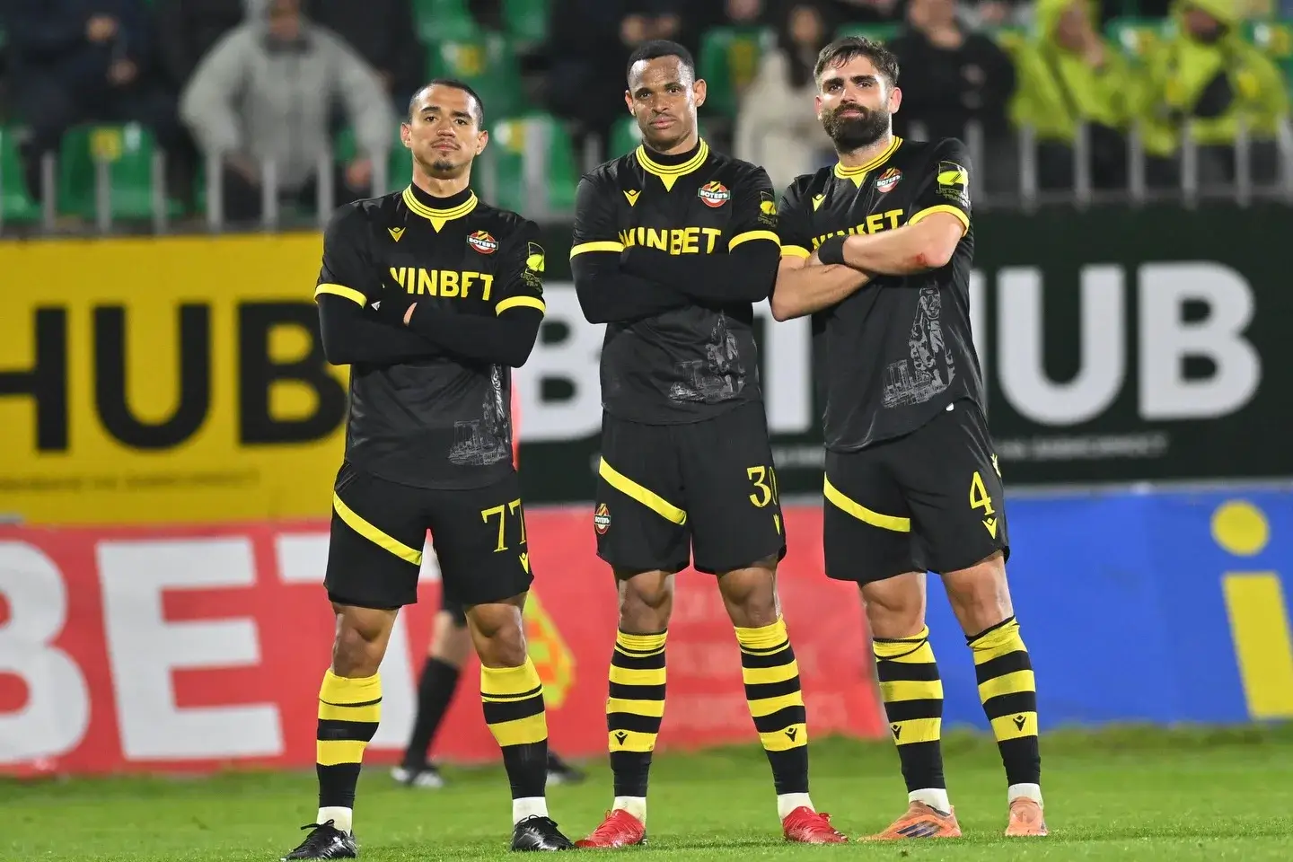 Лукаш Араужо, Франклин Маскоте и Никола Солдо