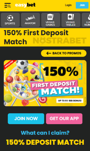 easybet welcome bonus