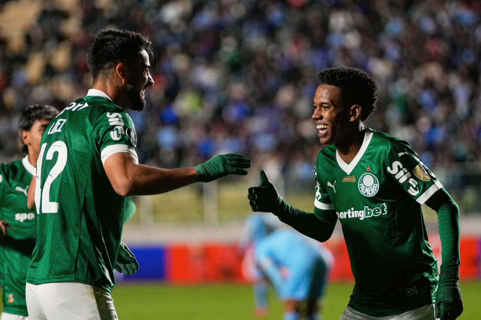 Estevão e Flaco Lopez, Palmeiras