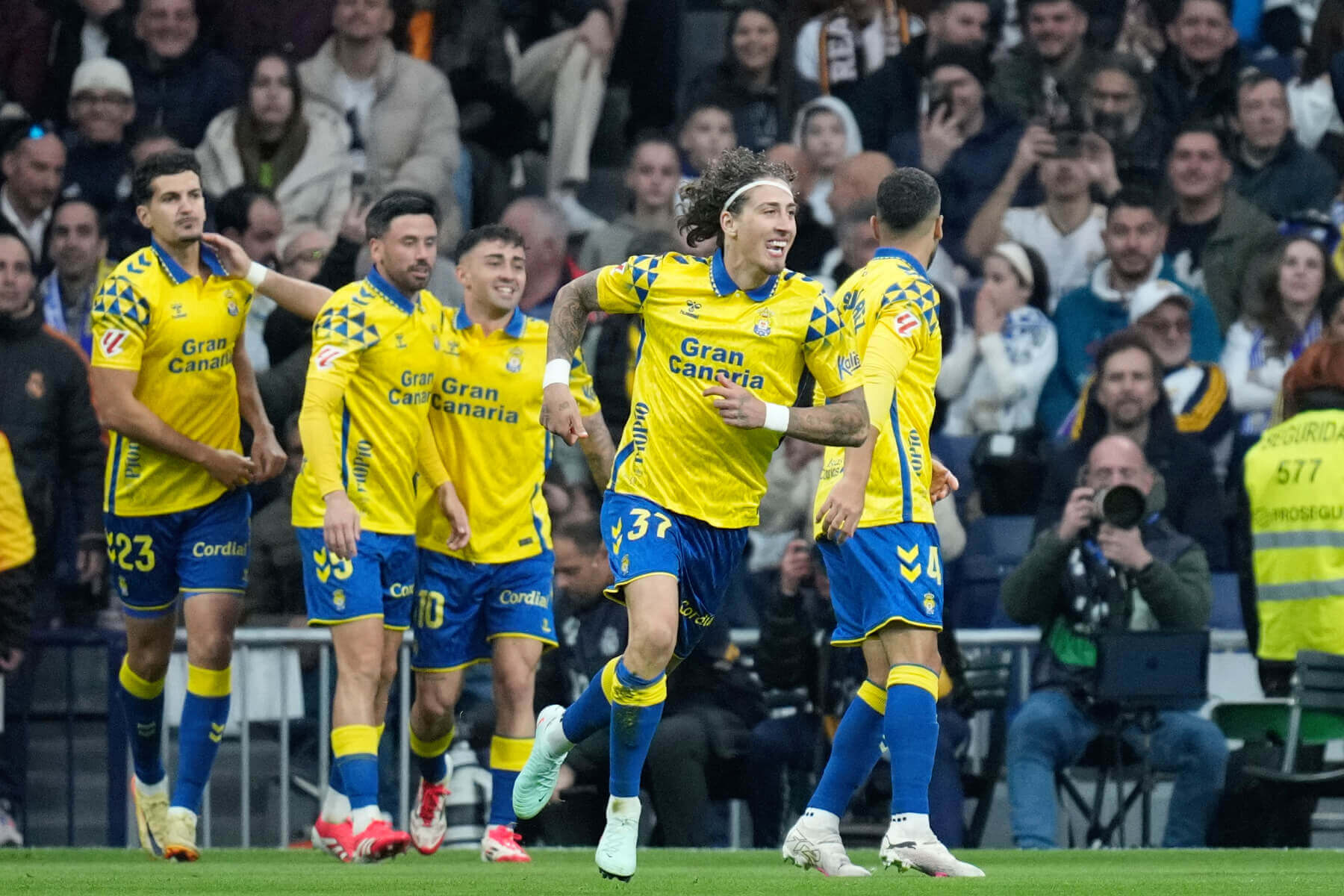 Fabio Silva, jugador de Las Palmas