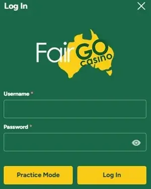 fairgo casino login