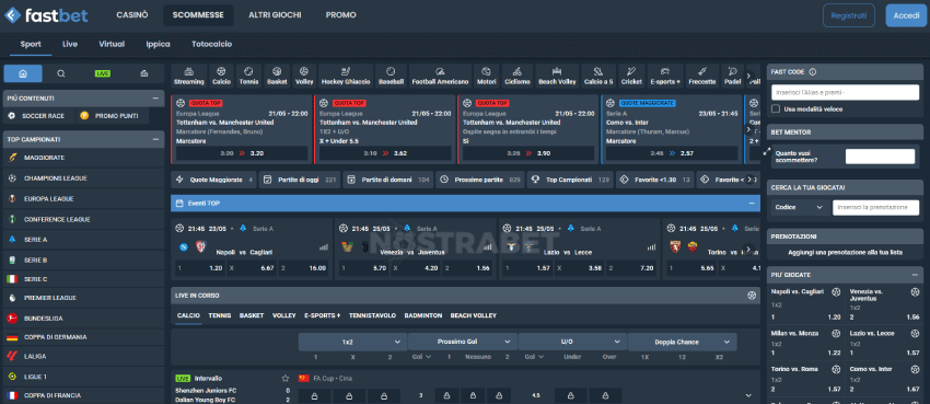 scommesse sportive fastbet