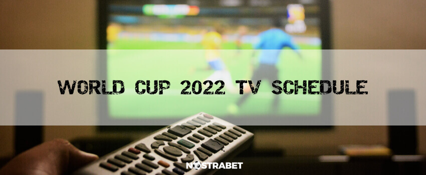 fifa world cup 2022 tv schedule