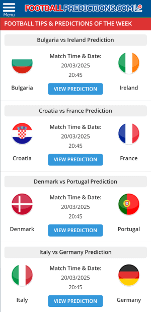 footballpredictions.com football tips