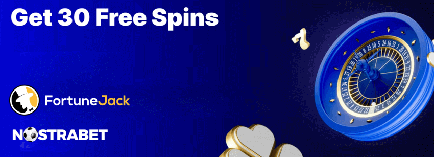 FortuneJack 30 Free Spins bonus