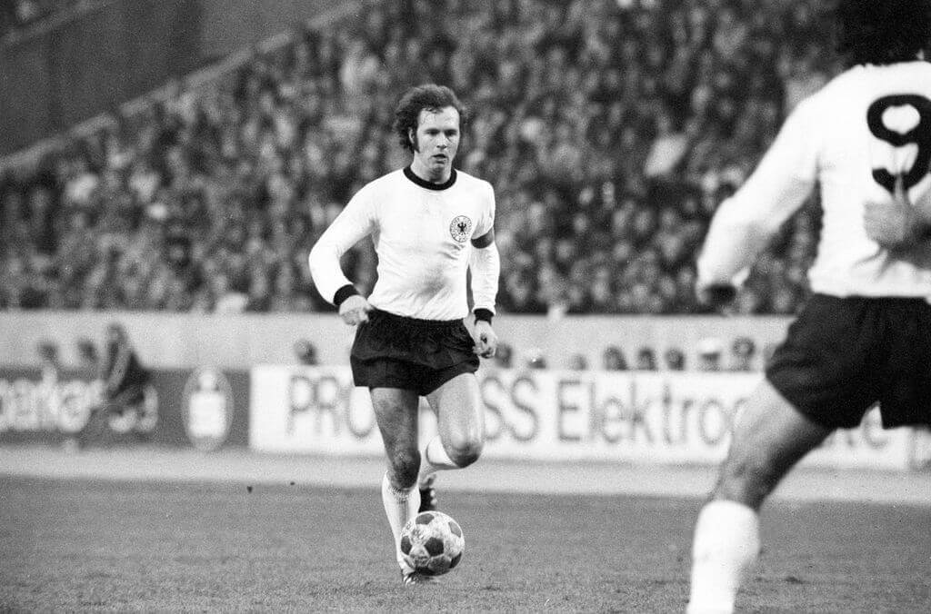 In which year did Franz Beckenbauer win his first World Cup?