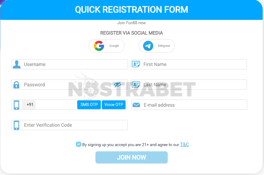 fun88 registration