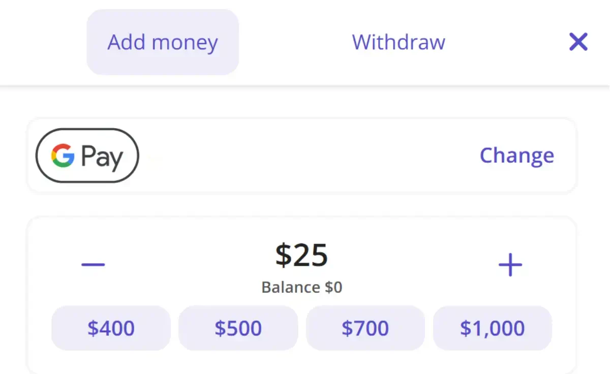 Google pay casino deposits