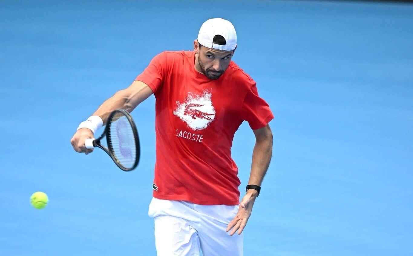 Крачка напред, въпреки отпадането: Бризбън даде ясни сигнали за новия Григор Димитров