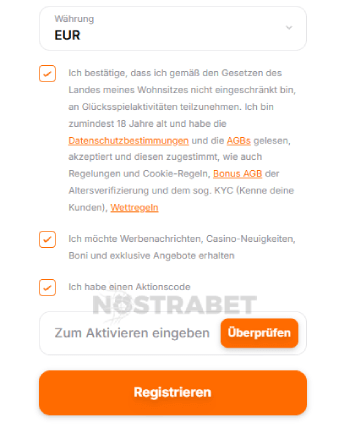 HitnSpin Bonuscode eingeben