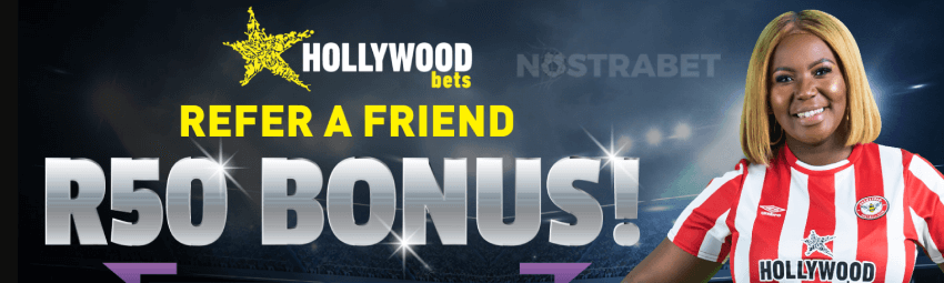 Hollywoodbets refer a friend bonus