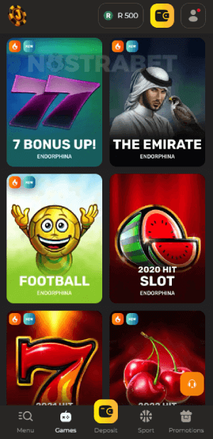Jabula Bets casino games