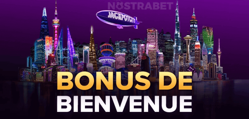 Jackpot City bonus de bienvenue