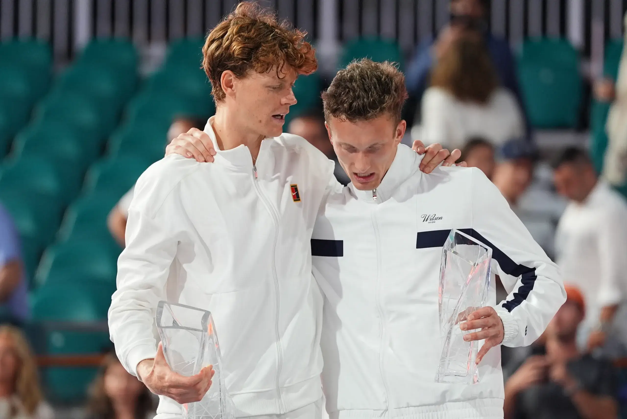 Яник Синер и Иржи Лехечка