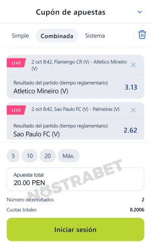 Jugabet móvil boleto de apuestas