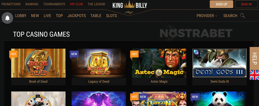 kingbilly casino review