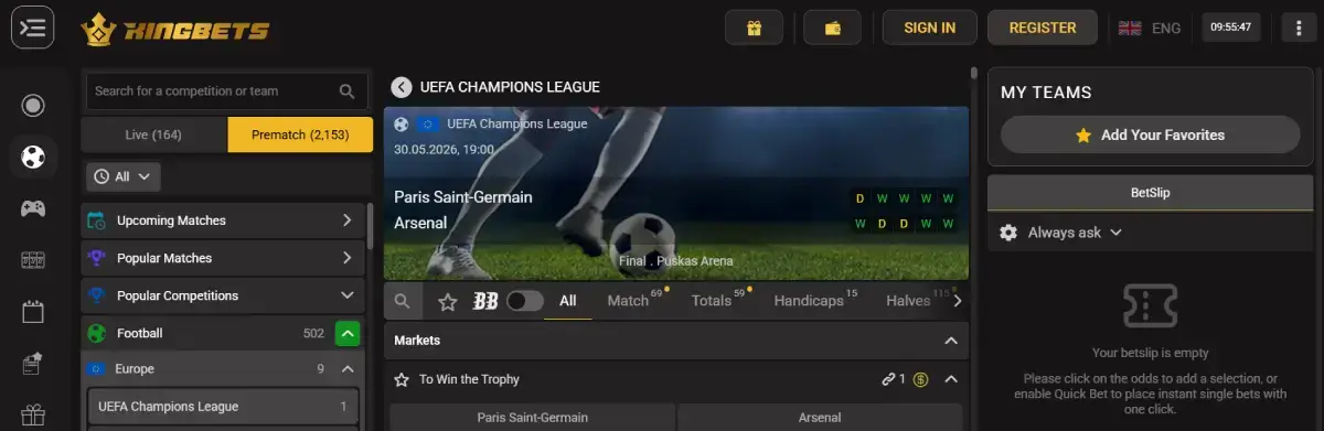 Kingbets sportsbook