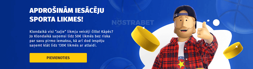 Klondaiak Sport sveiciena bonuss