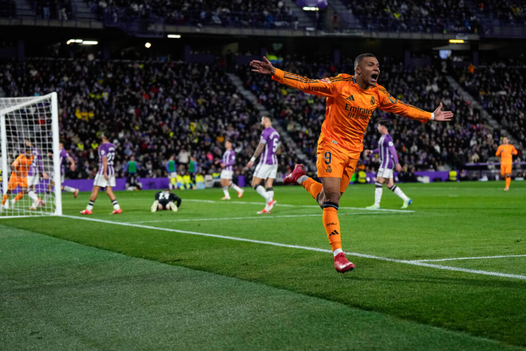 Gol de Kylian Mbappé contra el Valladolid