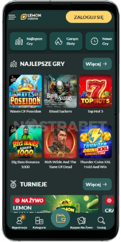 Lemon Casino aplikacja