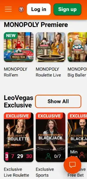 leovegas live casino ontario