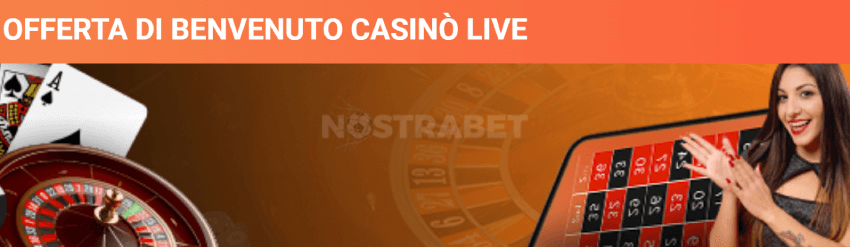 bonus di benvenuto del casinò live di leovegas