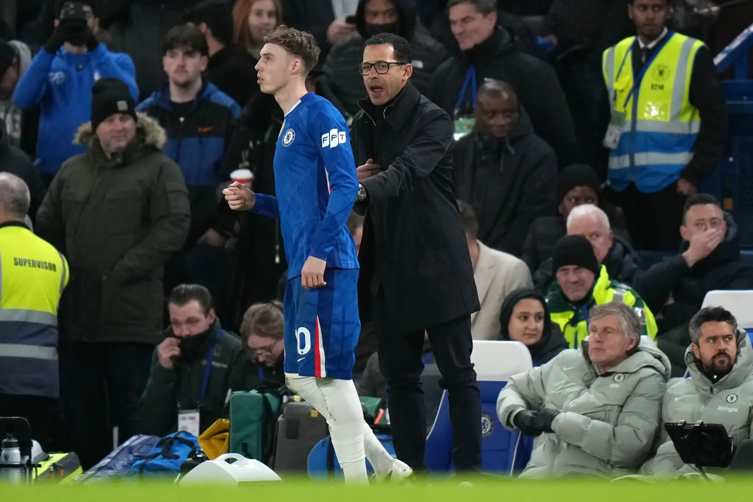 Коул Палмър и Лиъм Росиниър