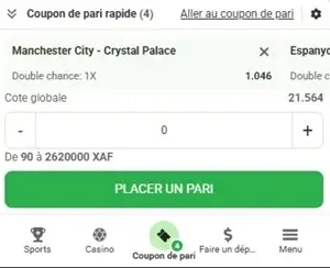 coupon de pari linebet