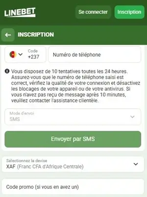 linebet saisissez le code bonus