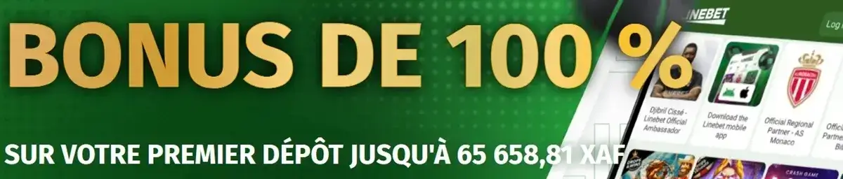 sport bonus de bienvenue linebet