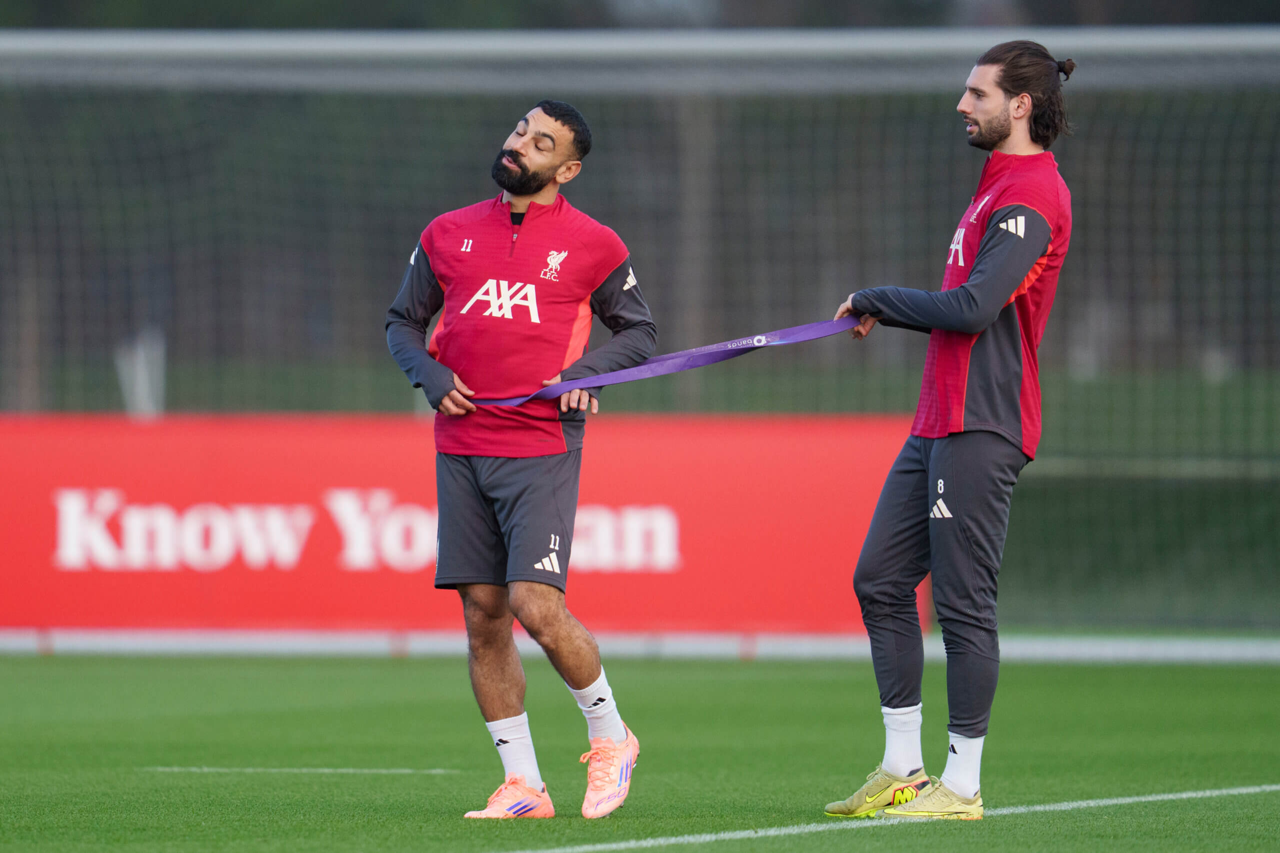 Мохамед Салах и Доминик Собослай