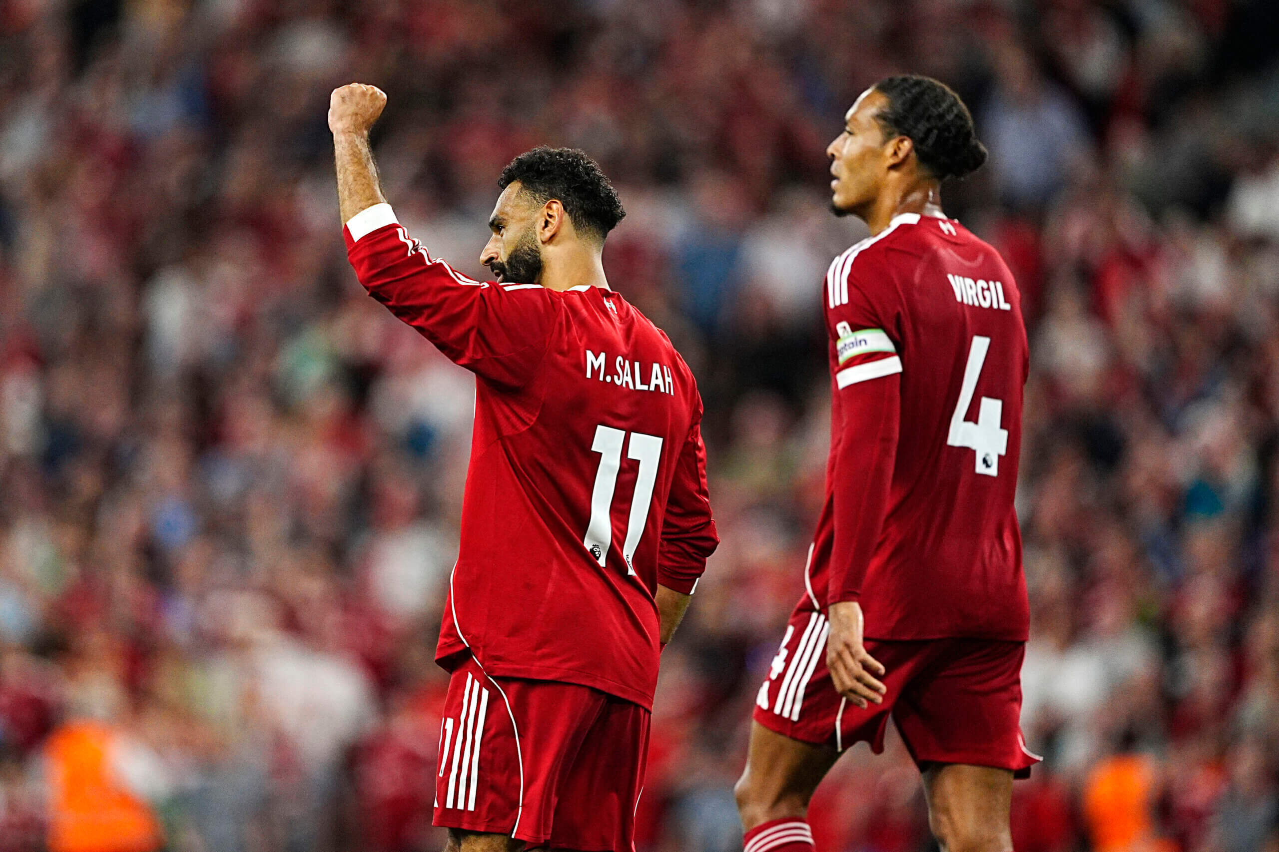 Мохамед Салах и Върджил ван Дайк