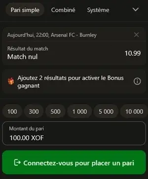 ticket de pari lnb