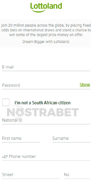 lottoland registration