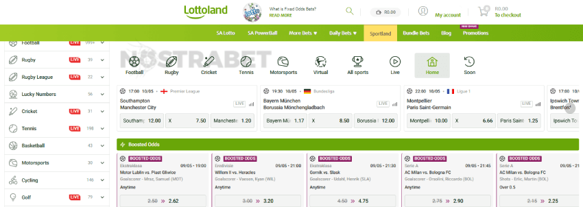 lottoland sports betting coverage