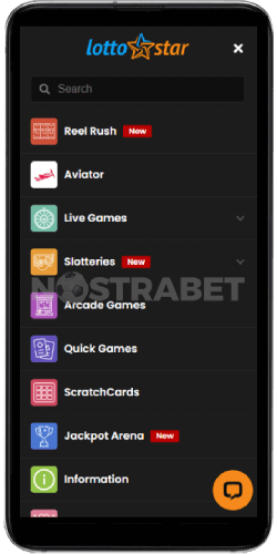 lottostar mobile app