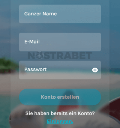 LuckyDays Registrierung