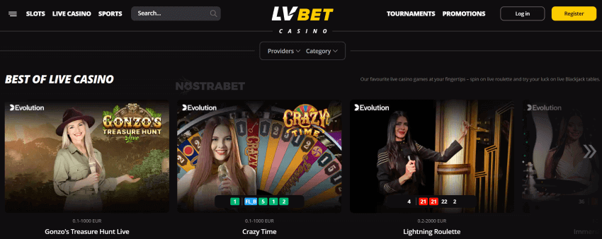 lvbet live casino dealers