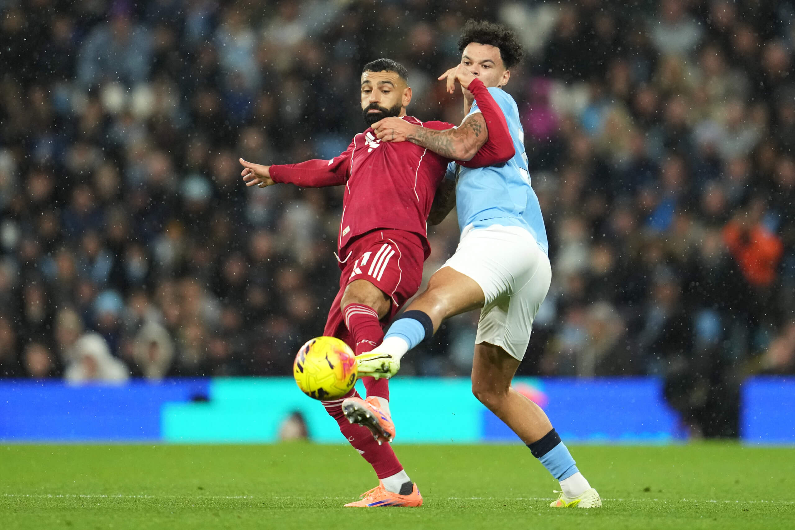 Нико О'Райли и Мохамед Салах