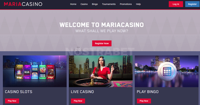 Maria casino navigation