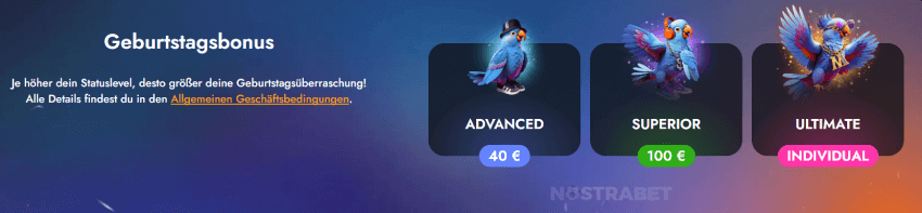 Martin Casino Geburtstagsbonus