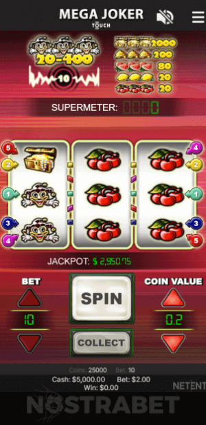 mega joker slot netent