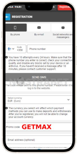 megapari ios app registration