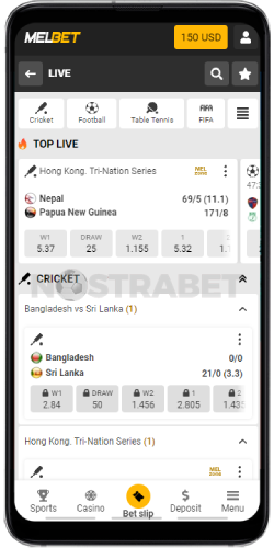 melbet android app live betting
