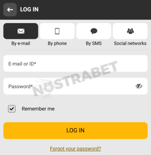 Melbet mobile login