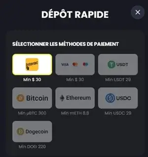 méthodes de dépôt moonwin