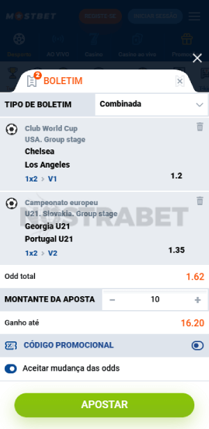mostbet faça uma aposta